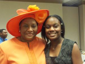 Celestine Jefferson and Apiphany Arcidino